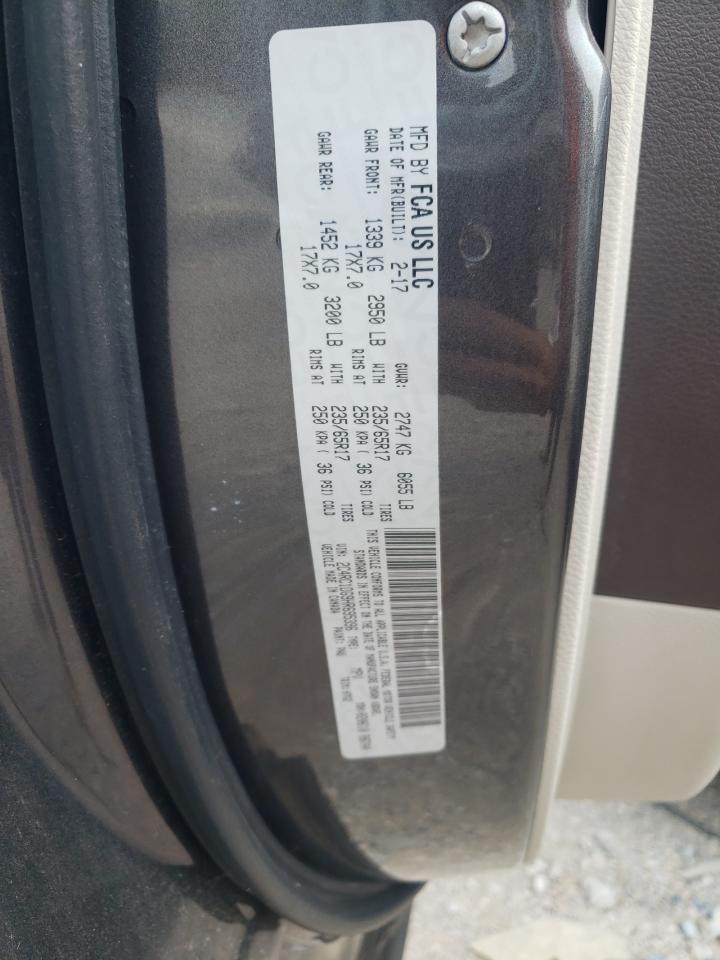 2017 Chrysler Pacifica Touring VIN: 2C4RC1DG9HR695396 Lot: 67628755