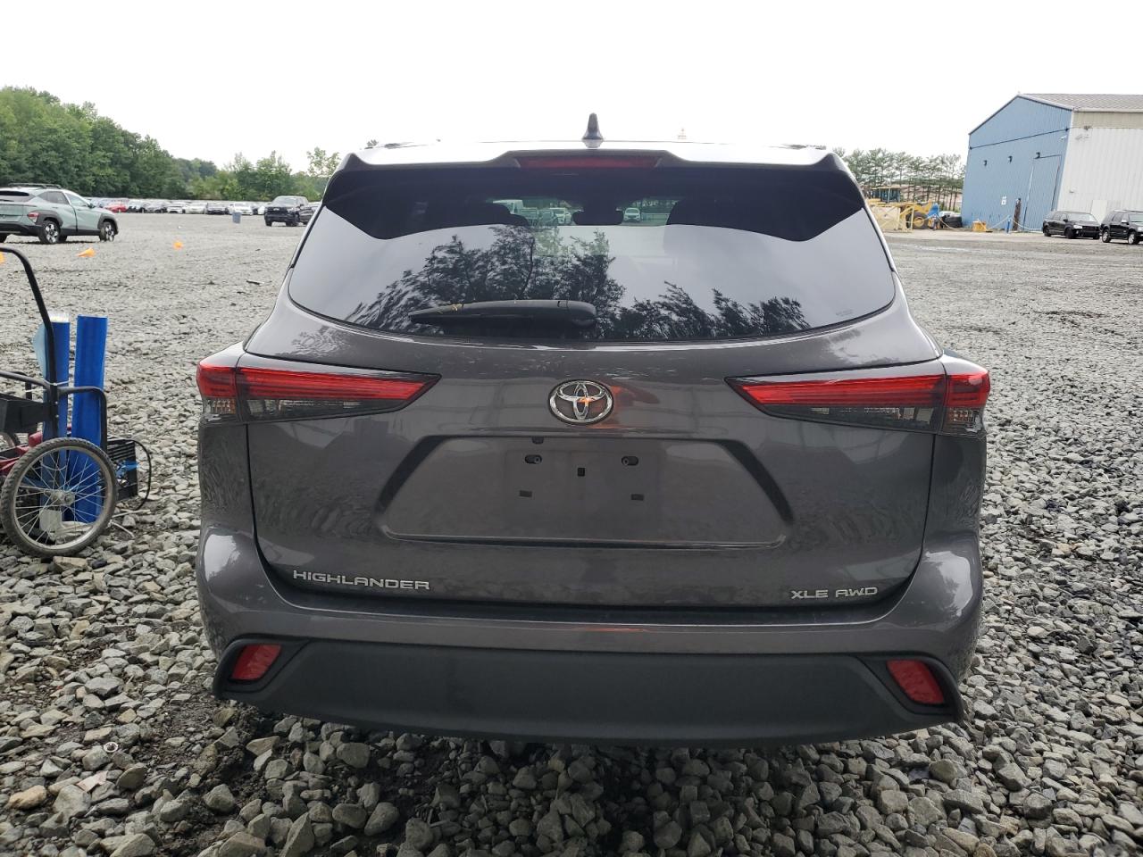 2021 Toyota Highlander Xle VIN: 5TDGZRBH8MS100040 Lot: 66873385