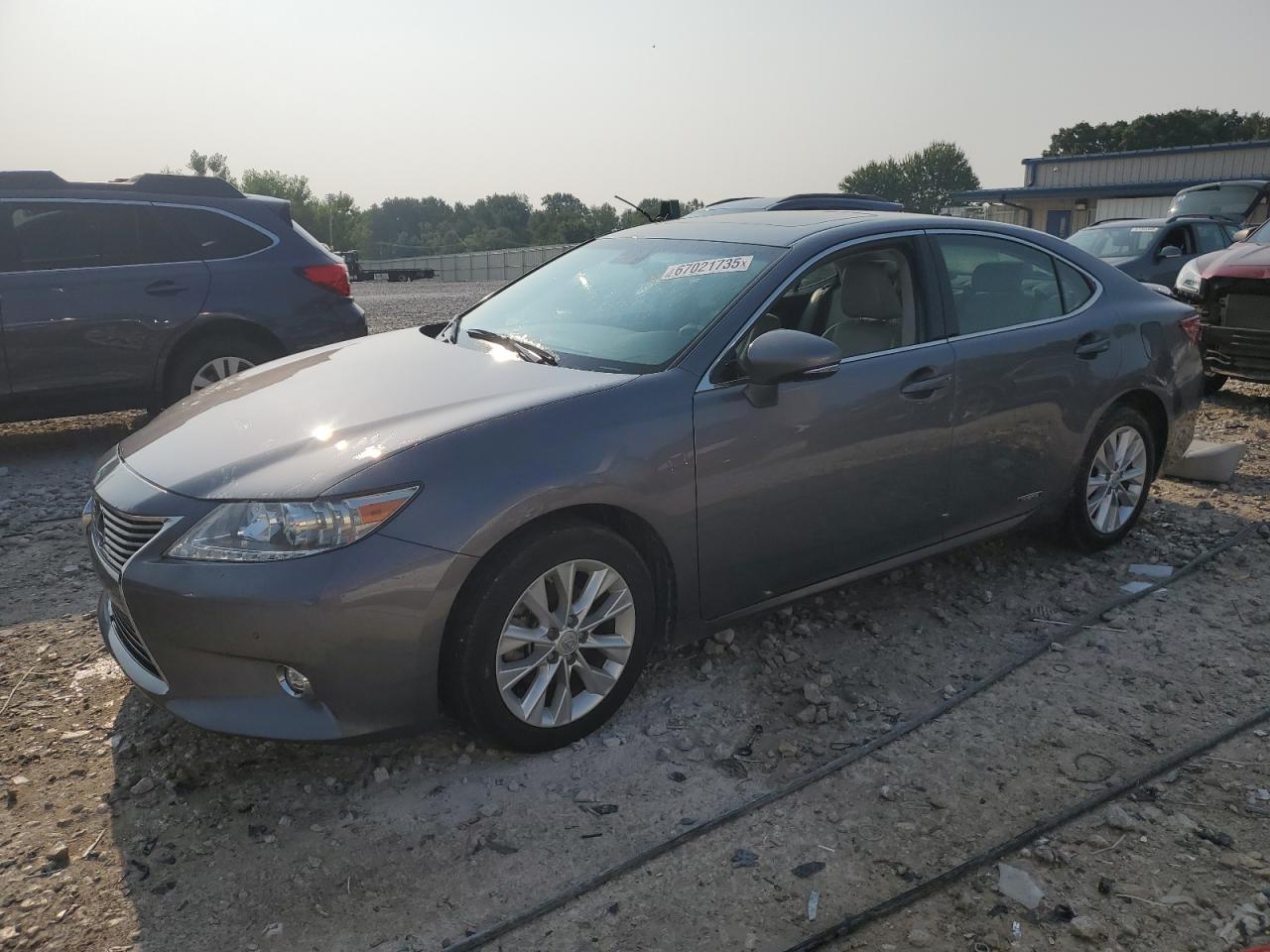 2015 Lexus Es 300H grey null hybrid JTHBW1GG9F2099266 photo #1