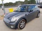 2010 MINI HATCHBACK 1.6 ONE GRAPHITE 3DR for sale at Copart SANDY