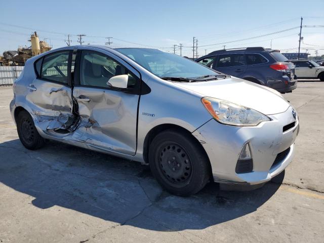 Hatchbacks TOYOTA PRIUS 2014 Srebrny