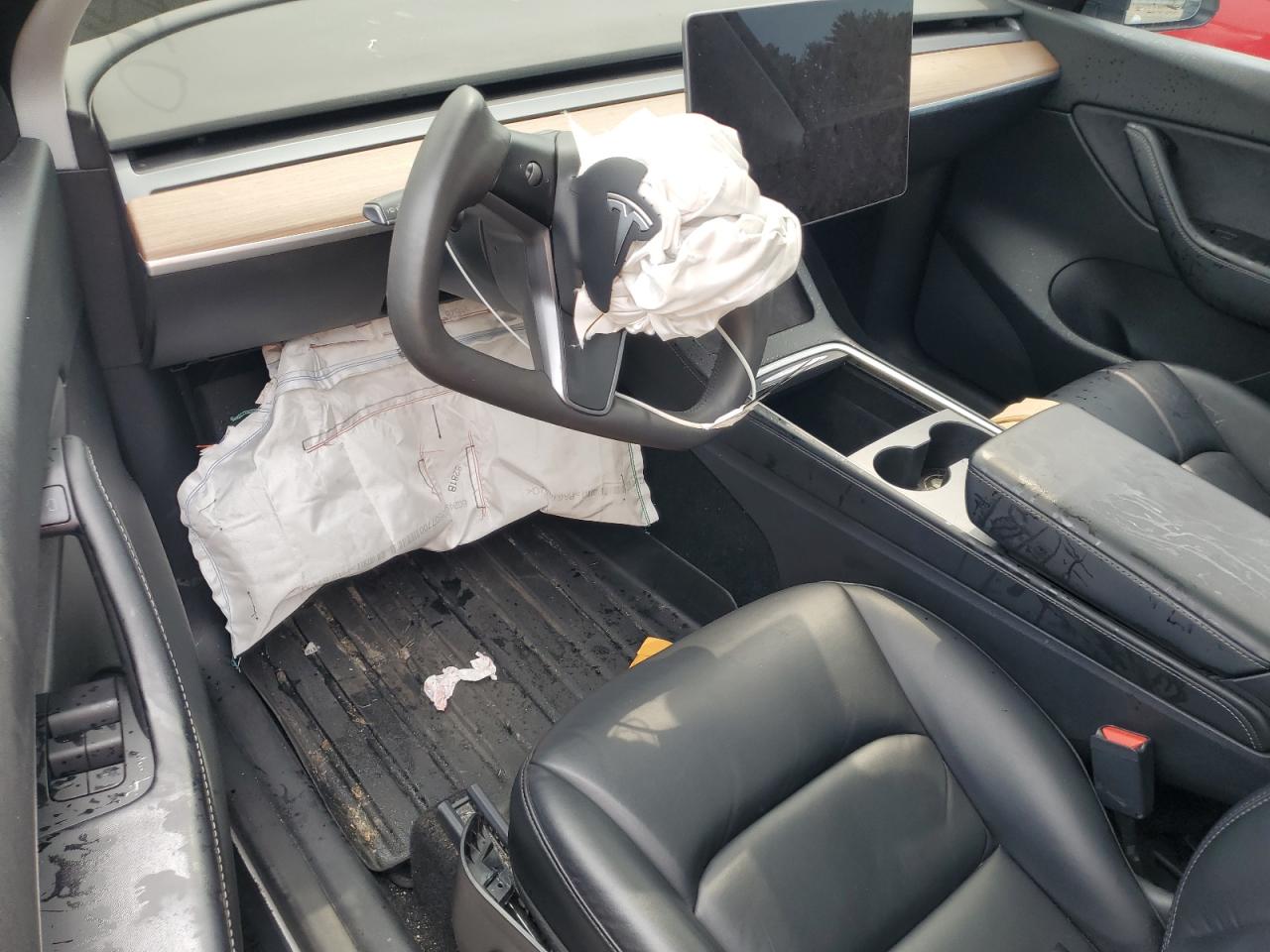 2021 Tesla Model Y VIN: 5YJYGDEE5MF257012 Lot: 67896095