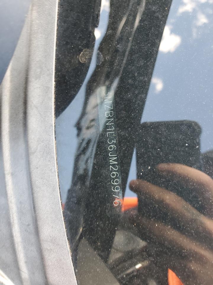 2018 Mazda 3 Touring VIN: 3MZBN1L36JM269976 Lot: 69263385