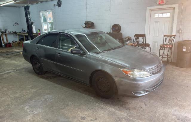 2002 TOYOTA CAMRY LE   for sale at Copart PA - YORK HAVEN