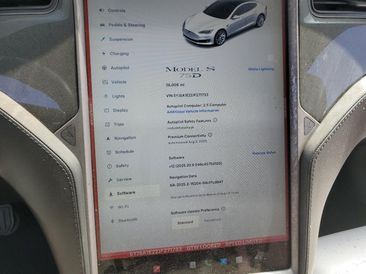 2018 Tesla Model S VIN: 5YJSA1E22JF271733 Lot: 67397235