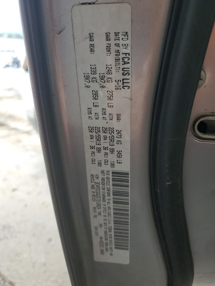 2016 Dodge Journey Crossroad VIN: 3C4PDCGG2GT212824 Lot: 67385845