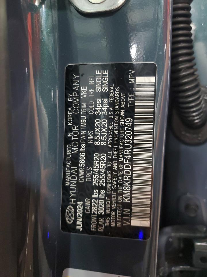2024 Hyundai Ioniq 5 Limited VIN: KM8KRDDF4RU320749 Lot: 68374485