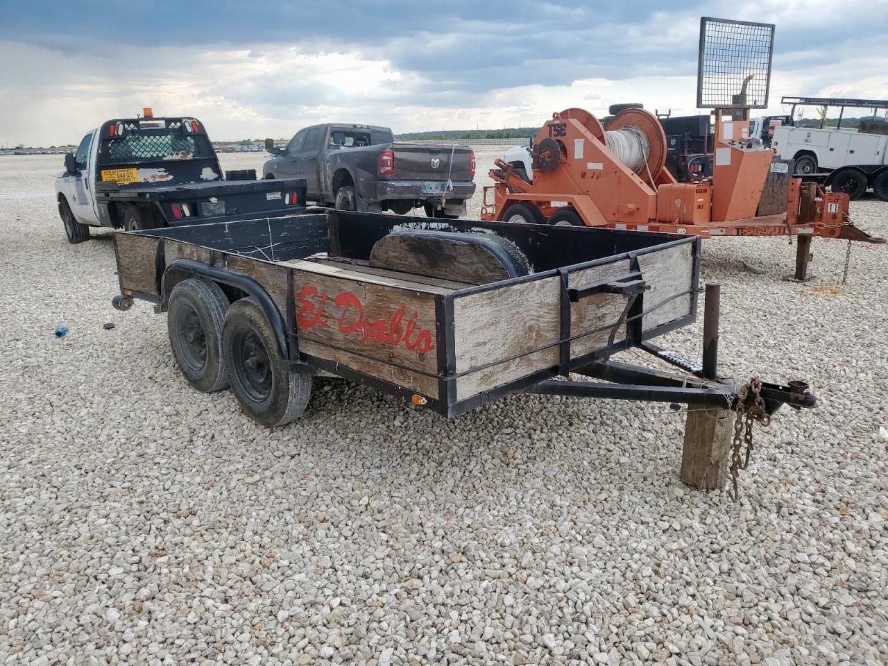 2017 Ei Diabla Dump Trailer black null null 0000000000000022 photo #1