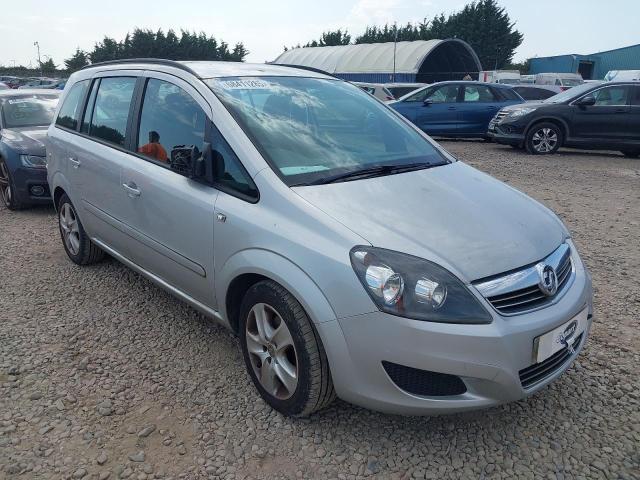 2012 VAUXHALL ZAFIRA EXCLUSIV 