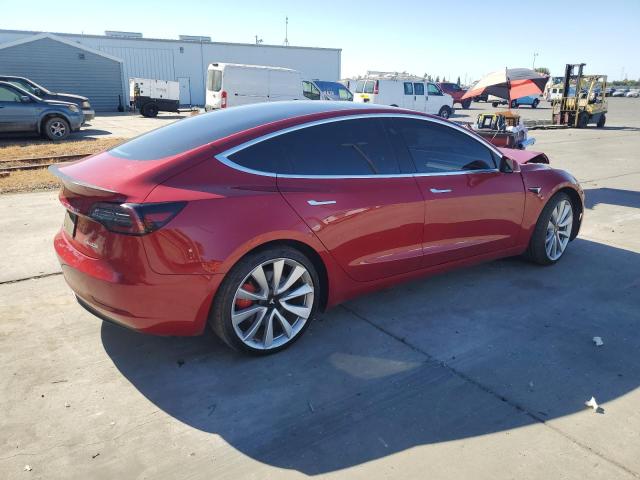  TESLA MODEL 3 2019 Red