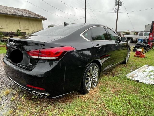  GENESIS G80 2018 Черный