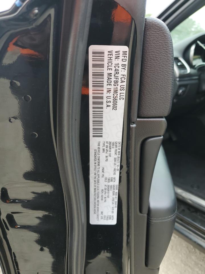 2021 Jeep Grand Cherokee Limited VIN: 1C4RJFBG1MC560602 Lot: 66500185