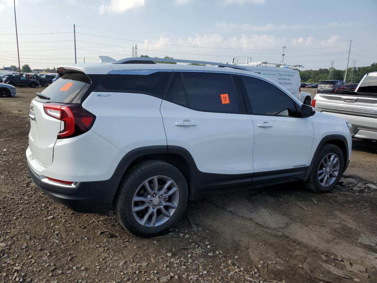 2023 GMC Terrain Slt white null gas 3GKALPEG0PL200405 photo #4