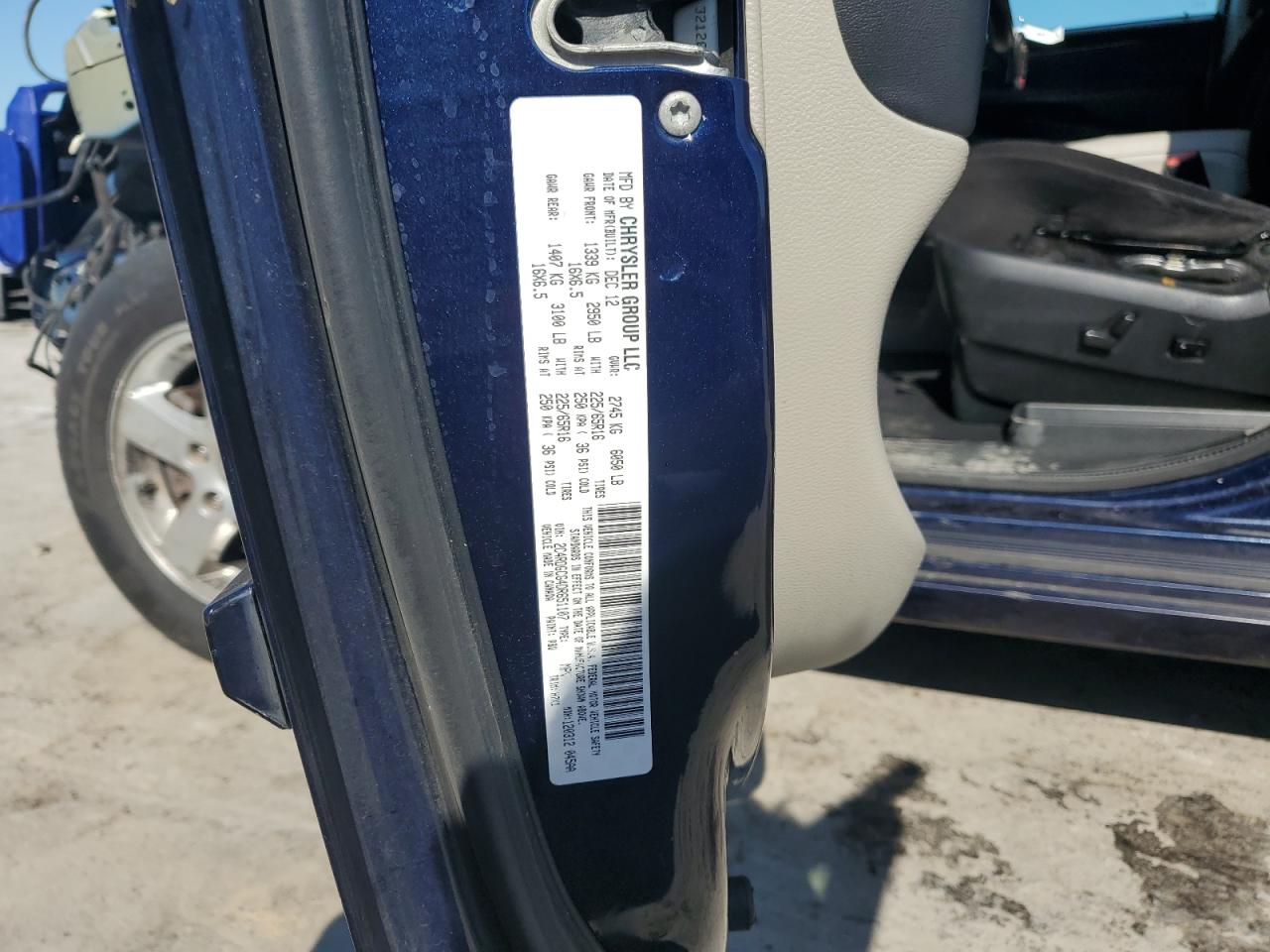 2013 Dodge Grand Caravan Sxt VIN: 2C4RDGCG4DR651107 Lot: 70024095