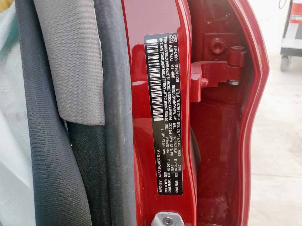 2021 Alfa Romeo Stelvio Sport VIN: ZASPAJAN4M7C98598 Lot: 68281175