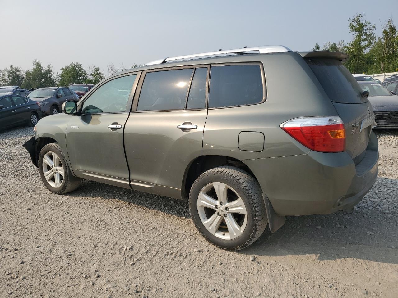 2008 Toyota Highlander Limited grey null gas JTEES42A882074999 photo #3