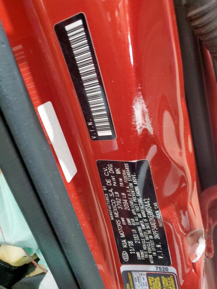 2019 Kia Forte Ex VIN: 3KPF54AD2KE060442 Lot: 69666455