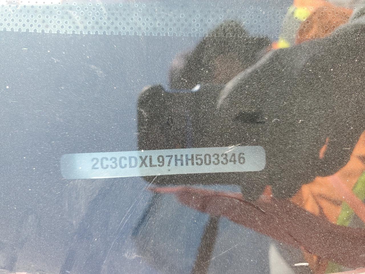 2017 Dodge Charger Srt Hellcat VIN: 2C3CDXL97HH503346 Lot: 68704275