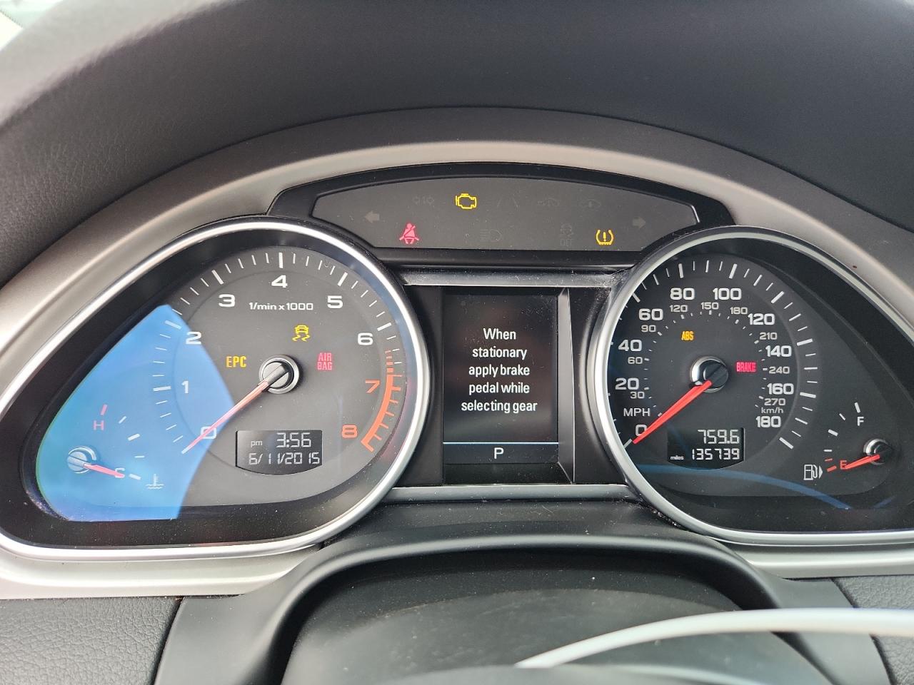 2015 Audi Q7 Premium Plus VIN: WA1LGAFE7FD031808 Lot: 69805185