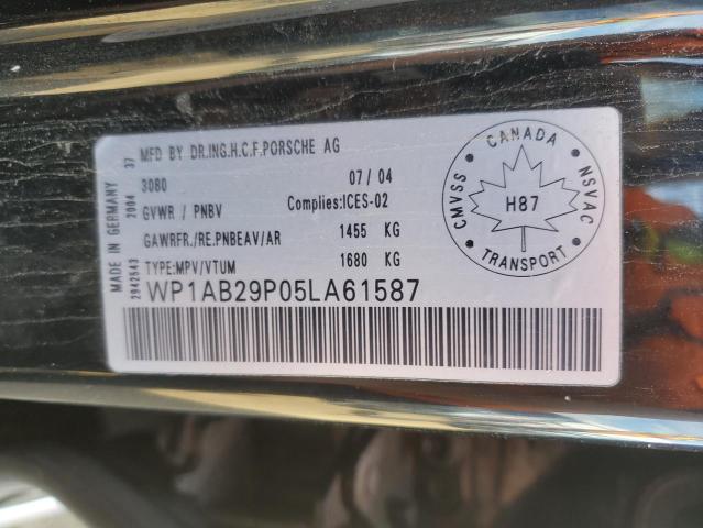 2005 PORSCHE CAYENNE S  