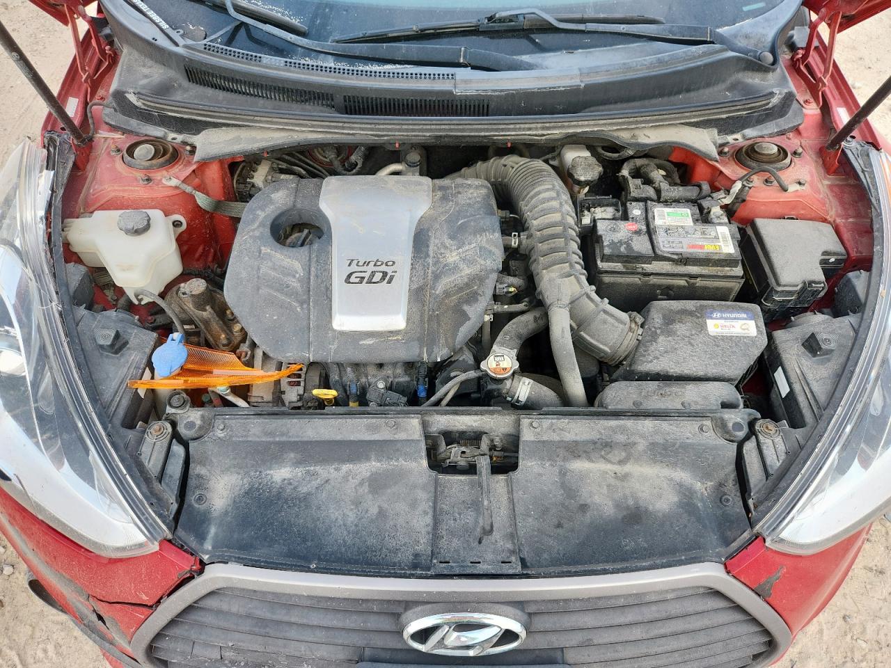 2016 Hyundai Veloster Turbo VIN: KMHTC6AE8GU273073 Lot: 70575755
