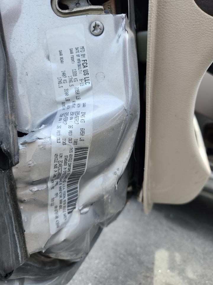 2019 Dodge Grand Caravan Sxt VIN: 2C4RDGCG8KR744791 Lot: 68224395