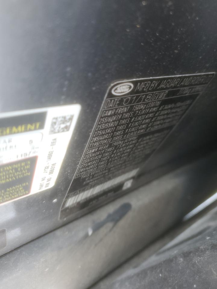 SALRT2RKXJA055316 2018 Land Rover Discovery Hse Luxury