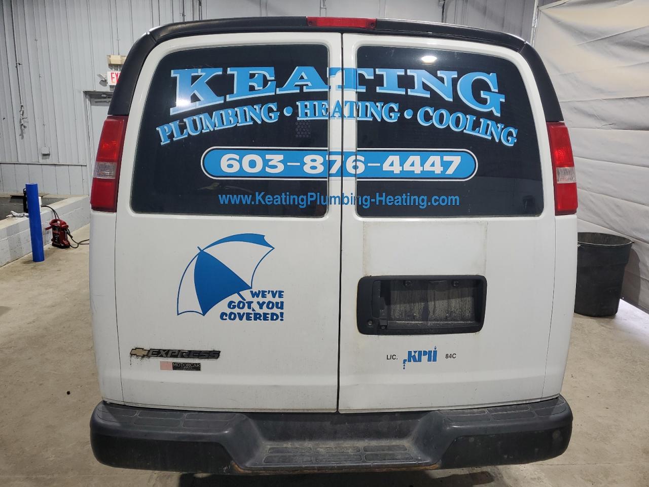 2017 Chevrolet Express G2500 VIN: 1GCWGAFF7H1120438 Lot: 69027565