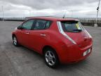2016 NISSAN LEAF ACENTA 30KWH  for sale at Copart CHESTER
