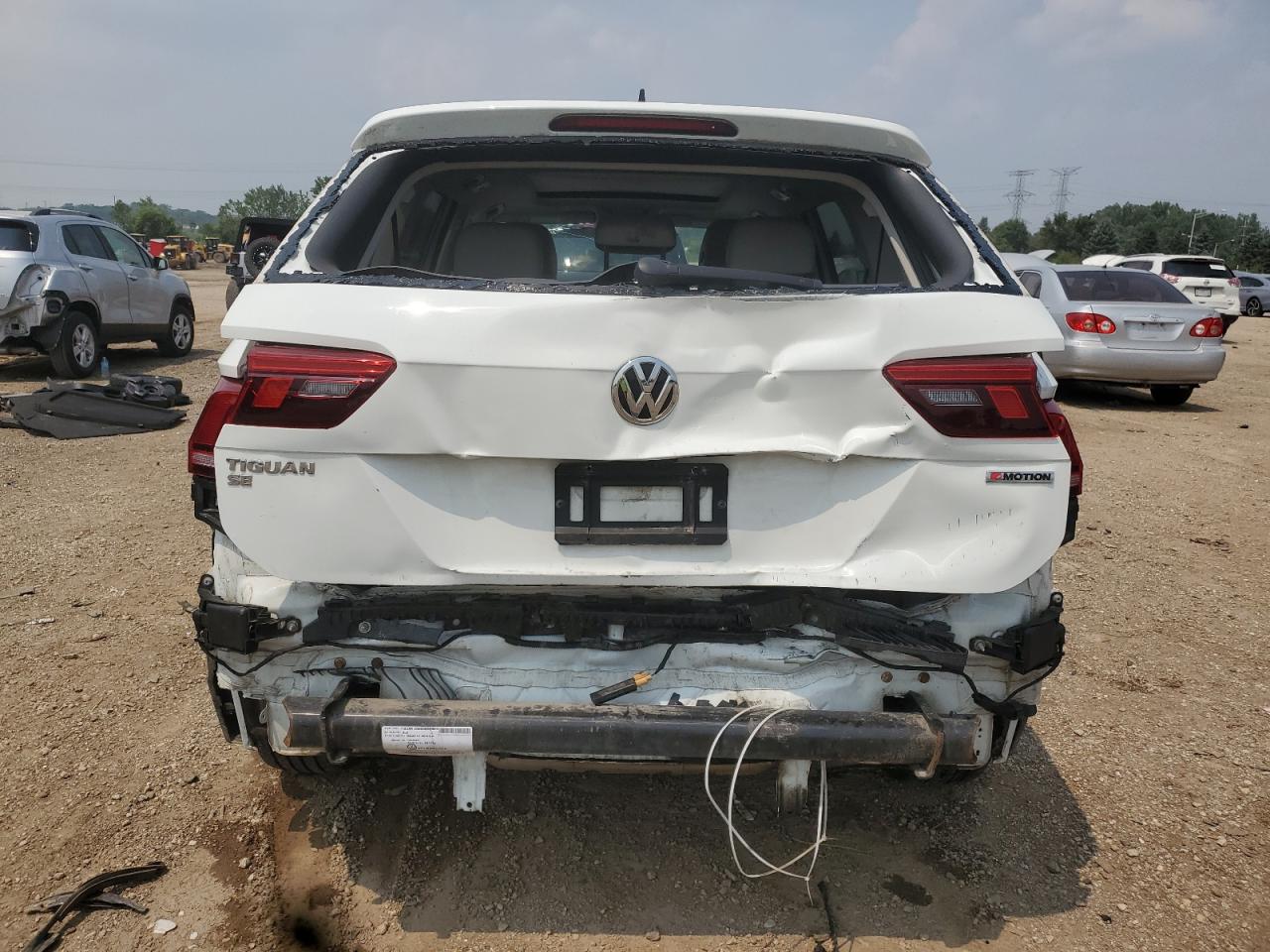2019 Volkswagen Tiguan Se VIN: 3VV2B7AX1KM139773 Lot: 66730085