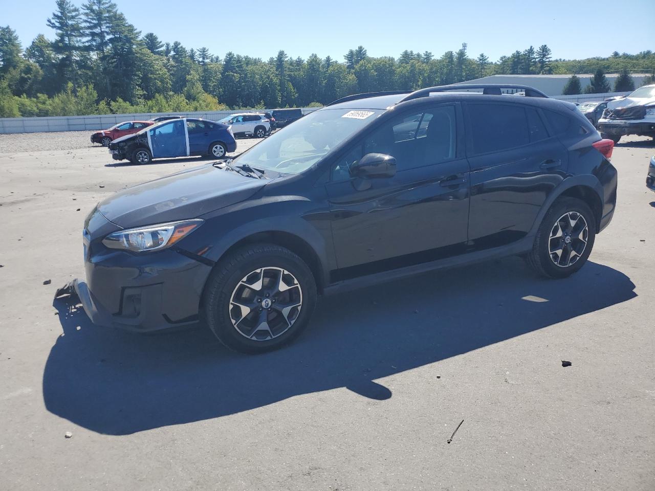 2018 Subaru Crosstrek Premium black null gas JF2GTABC2JH244319 photo #1