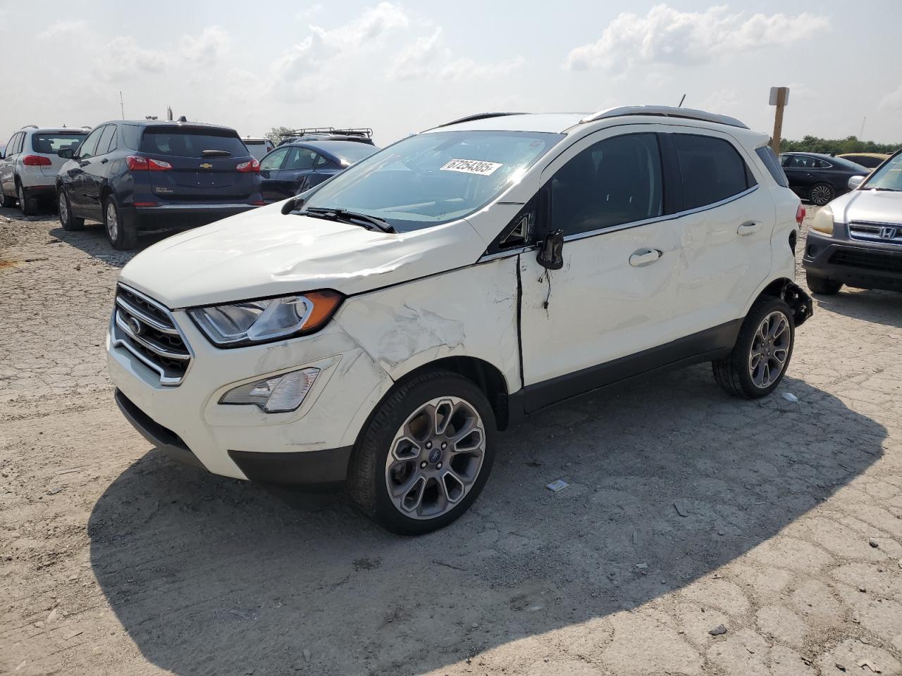 FORD ECOSPORT 2021. Lot# 67254385. VIN MAJ6S3KL3MC454878. Photo 1