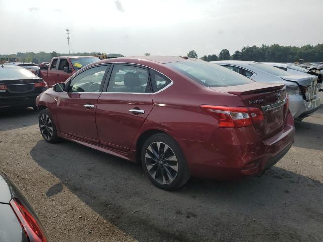  NISSAN SENTRA 2018 Czerwony