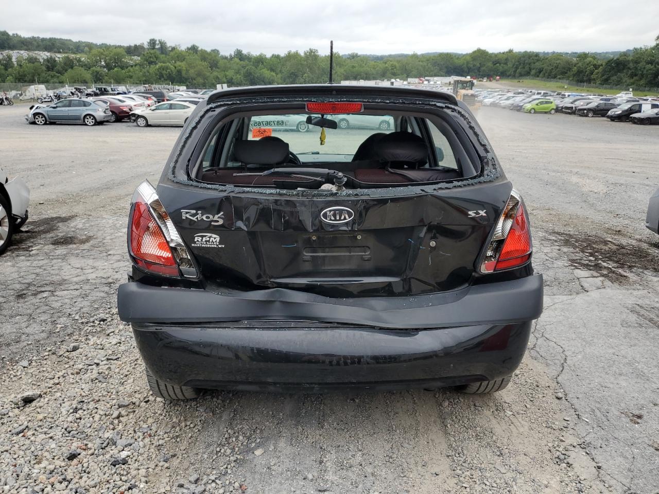 2009 Kia Rio 5 Sx VIN: KNADE243596471233 Lot: 68736765