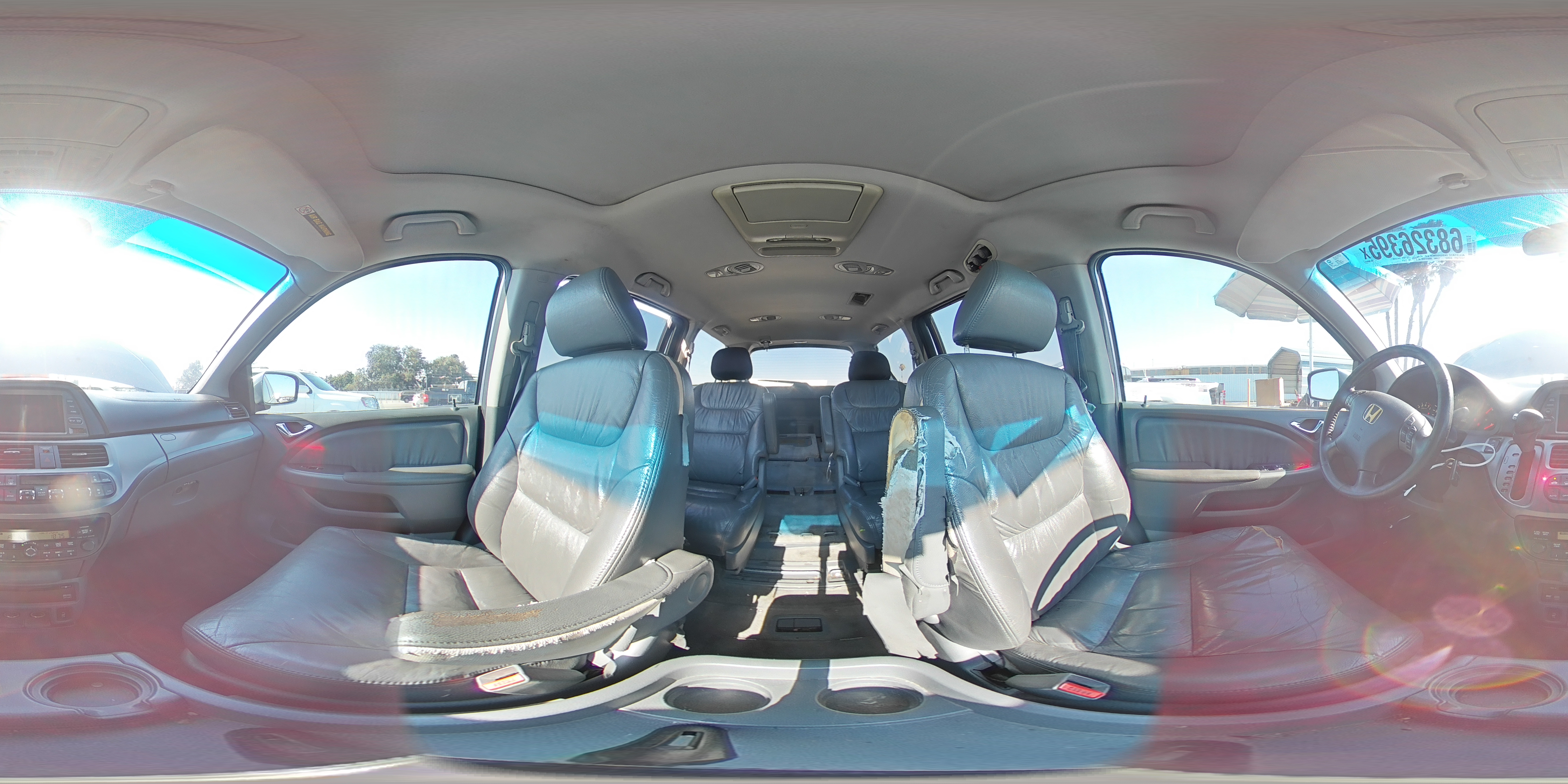 2007 Honda Odyssey Exl VIN: 5FNRL38777B125414 Lot: 68326395