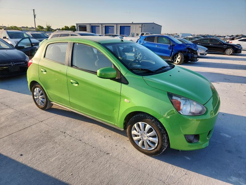 Hatchbacks MITSUBISHI MIRAGE 2014 Green