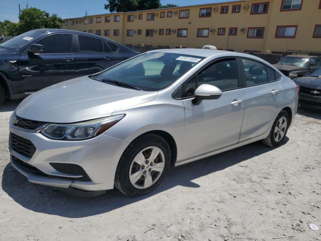  CHEVROLET CRUZE 2018 Srebrny