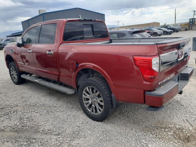 NISSAN TITAN 2017 Bordowy