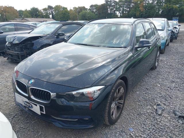 2017 BMW 316D SPORT for sale at Copart WOLVERHAMPTON
