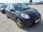 2011 NISSAN MICRA ACENTA CVT  for sale at Copart CORBY