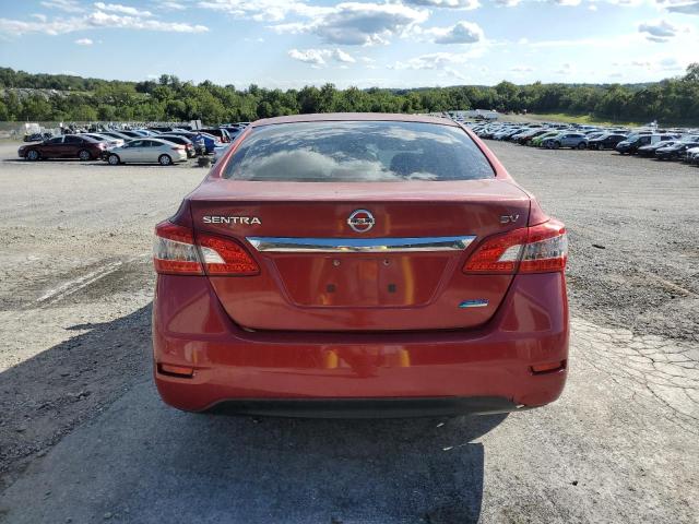  NISSAN SENTRA 2014 Czerwony
