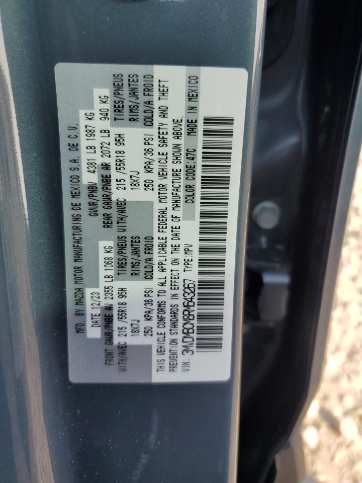 2024 Mazda Cx-30 Preferred VIN: 3MVDMBCM8RM643267 Lot: 69546215