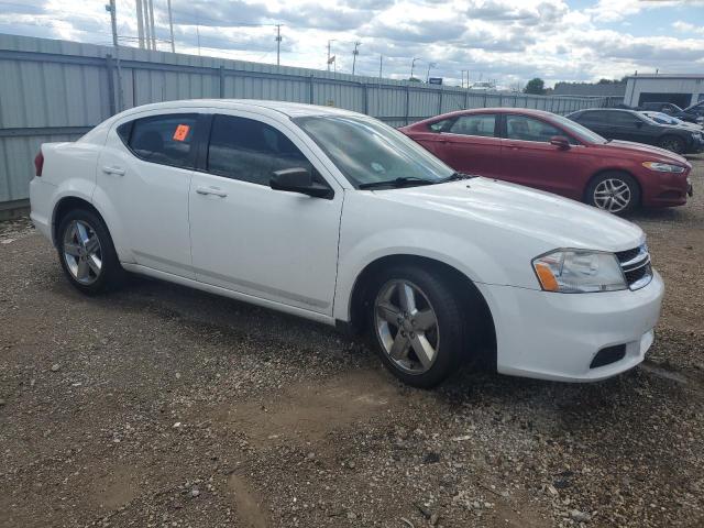  DODGE AVENGER 2013 White