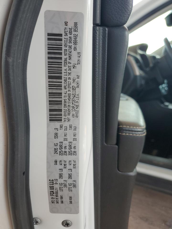 2017 Jeep Cherokee Limited VIN: 1C4PJMDB7HW511857 Lot: 68197455