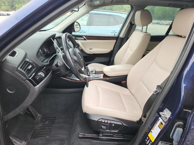  BMW X3 2017 Granatowy