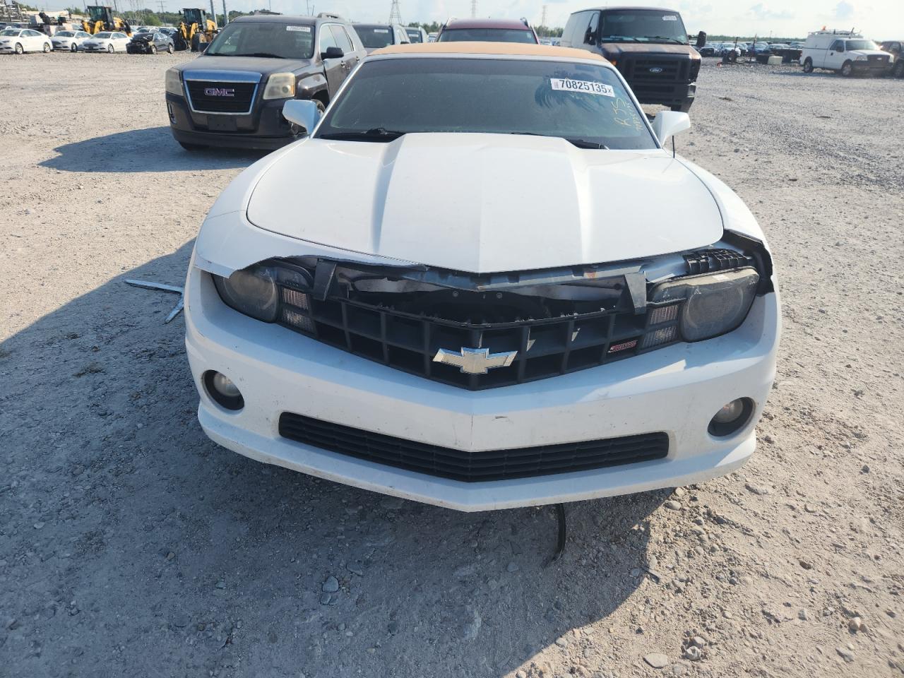 2012 Chevrolet Camaro 2Ss VIN: 2G1FK3DJ6C9161545 Lot: 70825135