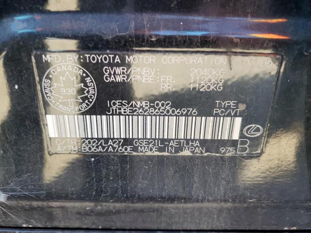 2006 LEXUS IS 350  