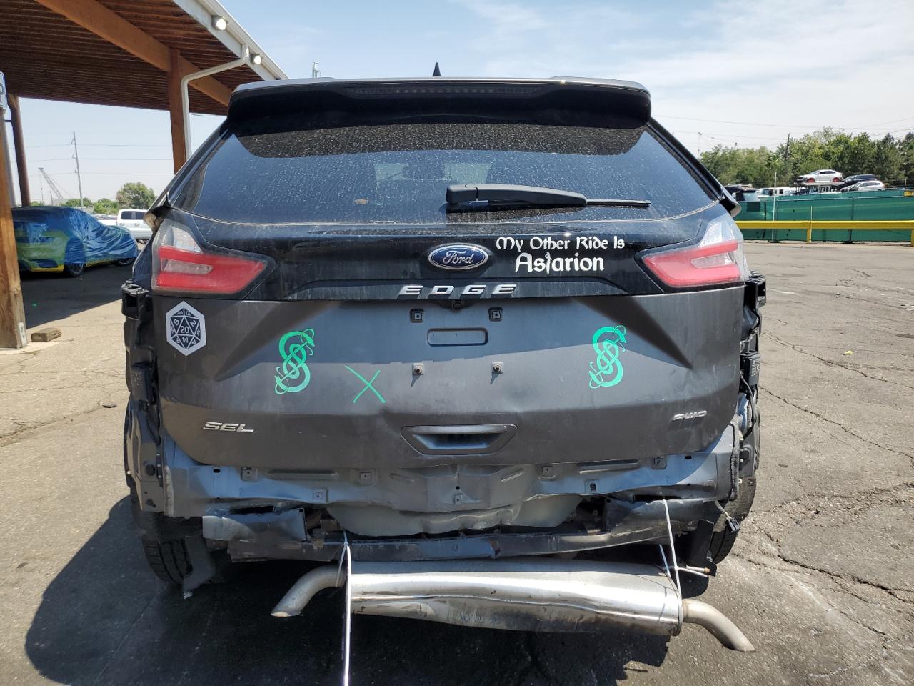 2022 Ford Edge Sel VIN: 2FMPK4J97NBA02763 Lot: 67830195