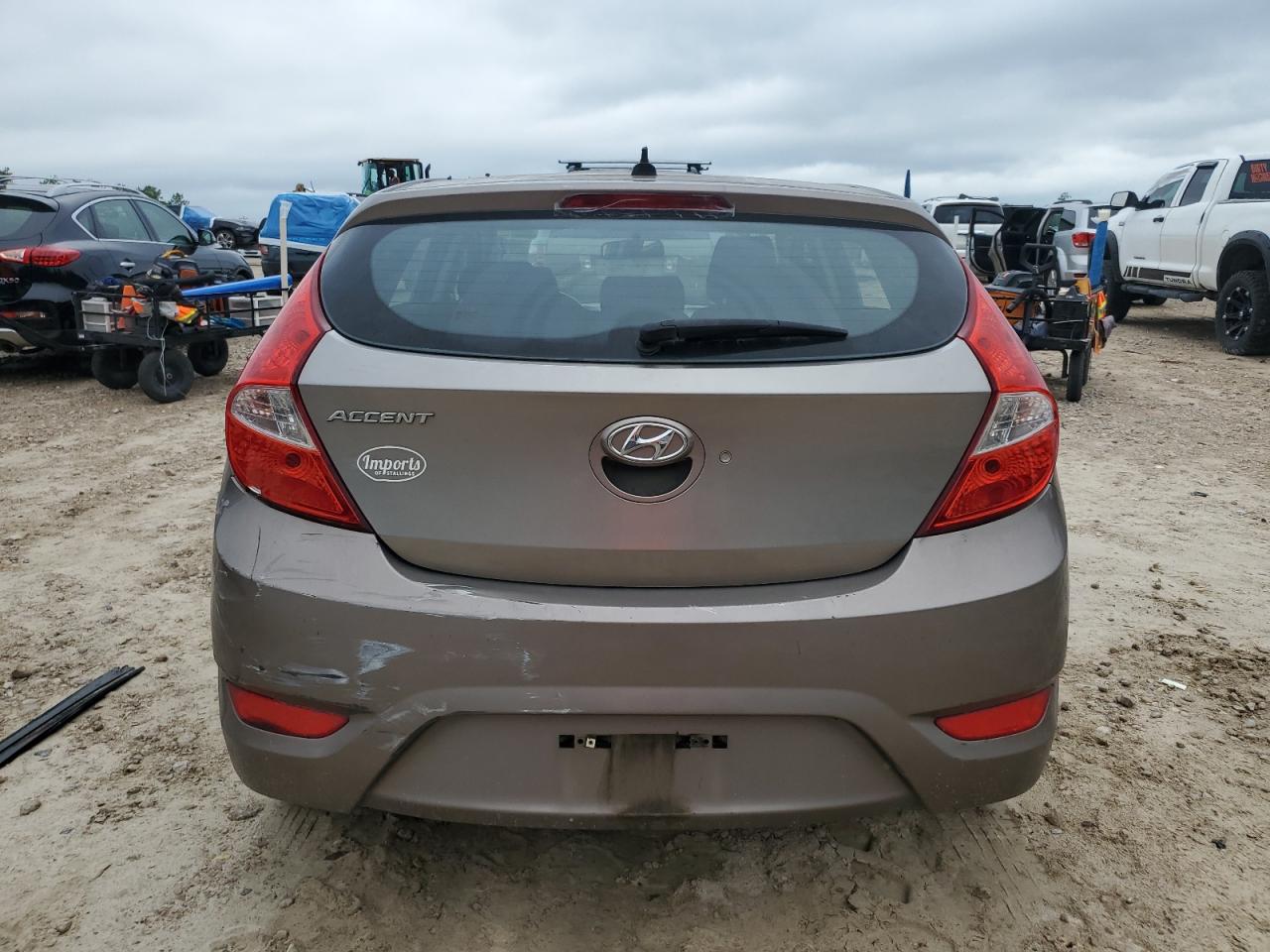 2013 Hyundai Accent Gls VIN: KMHCT5AE7DU114826 Lot: 68003325