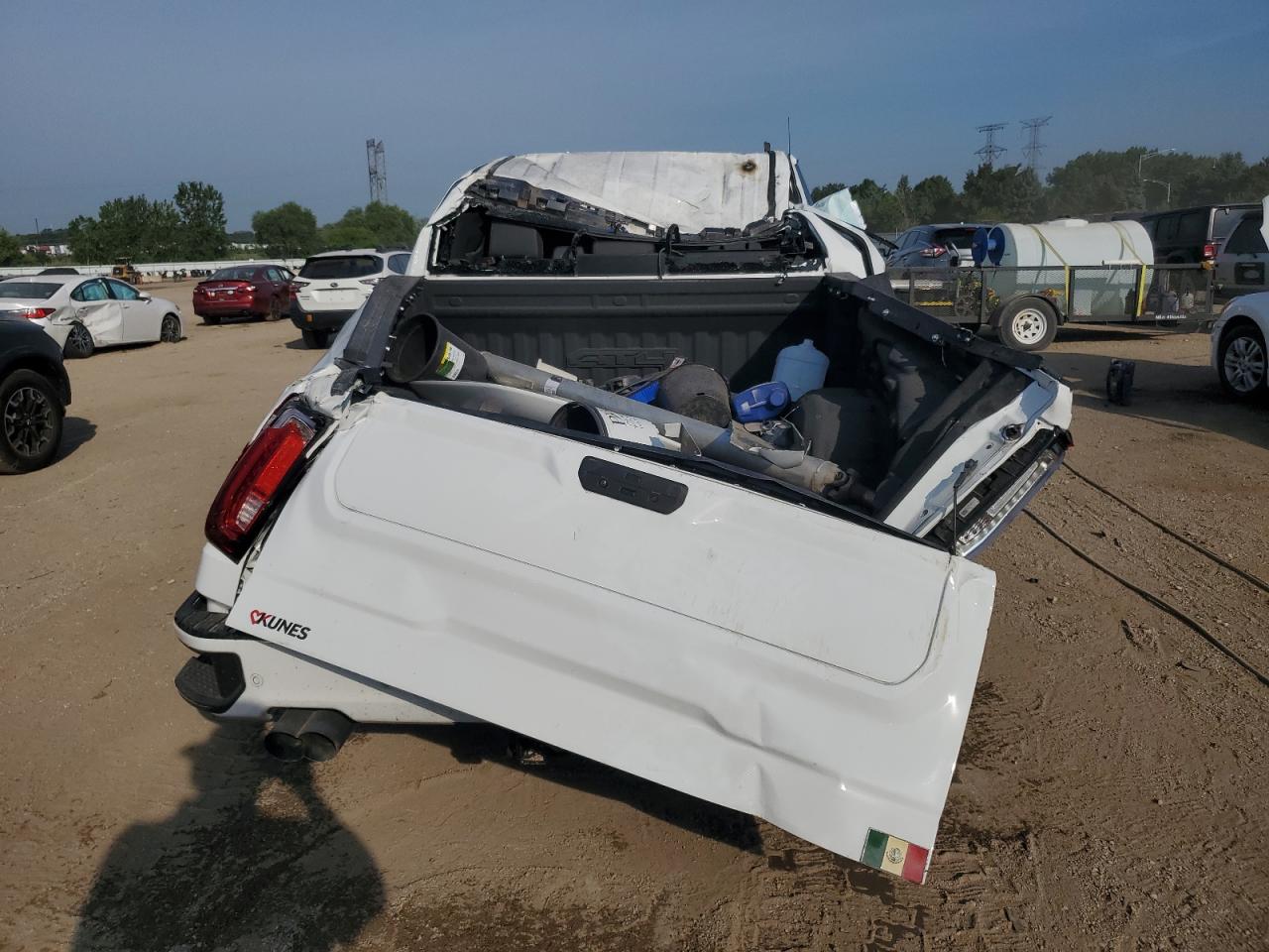 2021 GMC Sierra K1500 At4 VIN: 3GTP9EEL2MG225168 Lot: 67630605